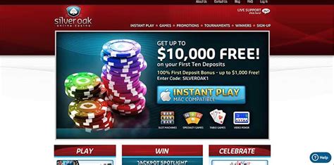 silveroakcasino com